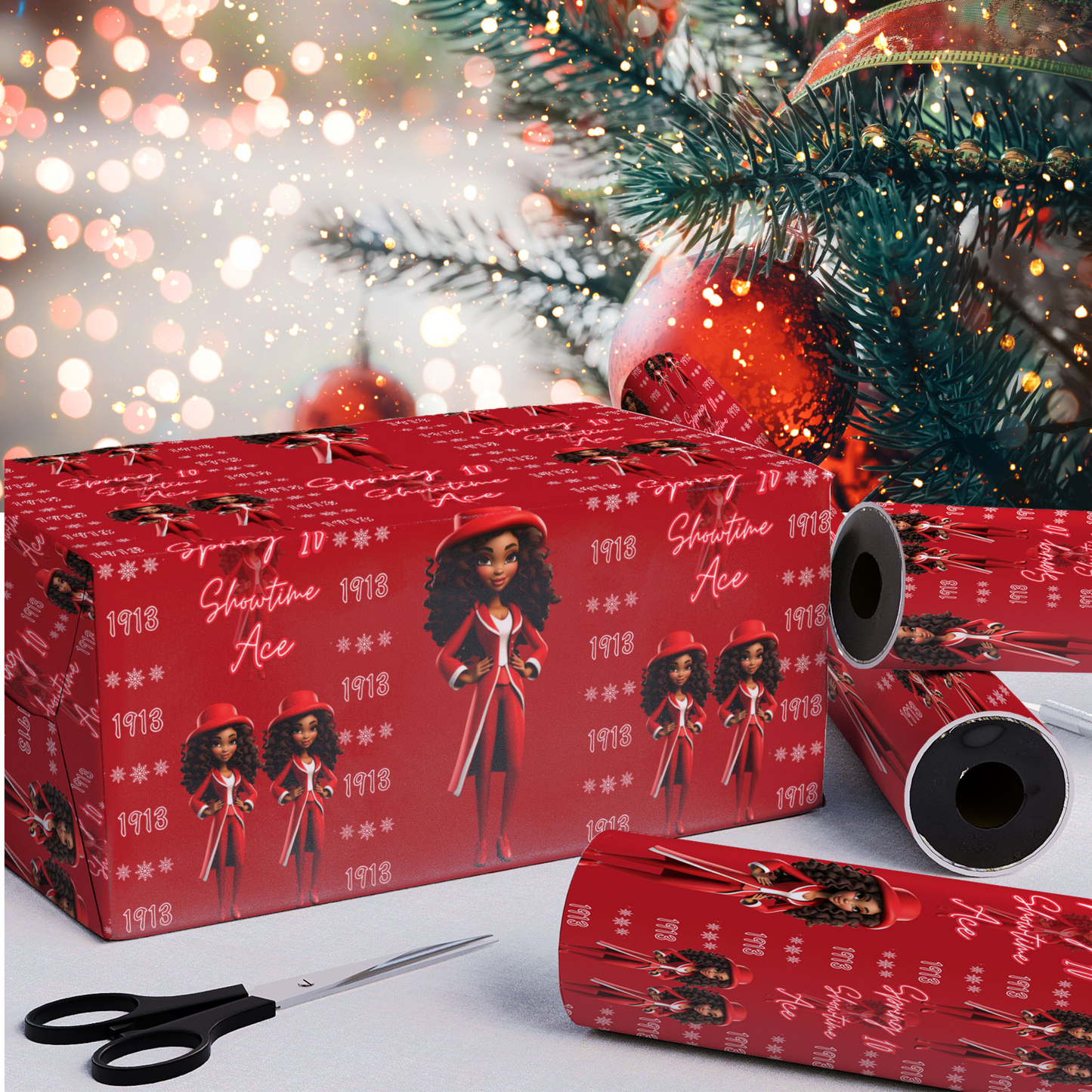 A Diva Christmas Gift Wrap