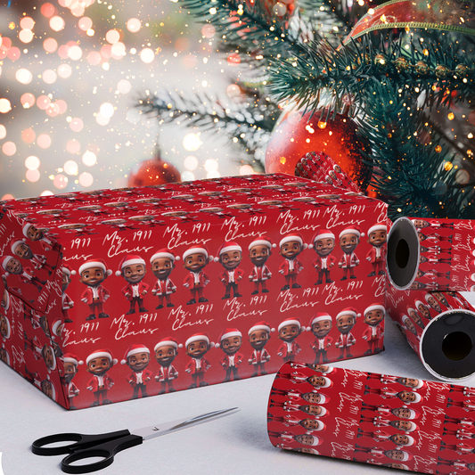 1911 Santa Klaus Gift Wrap