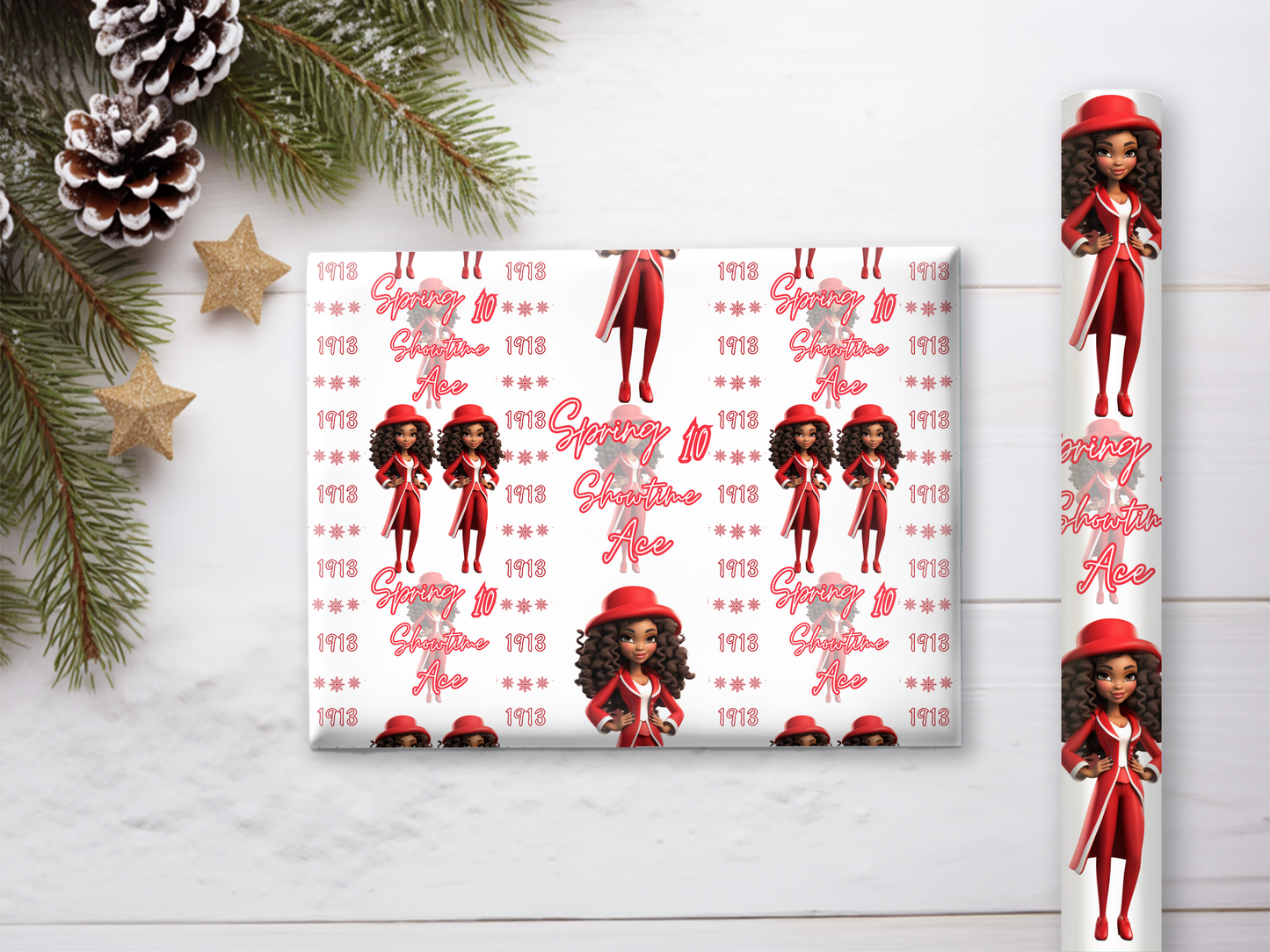 A Diva Christmas Gift Wrap