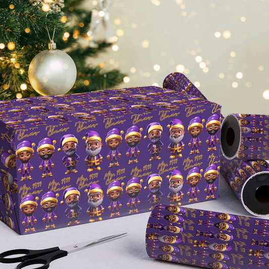 1911 Santa Qlaus Gift Wrap