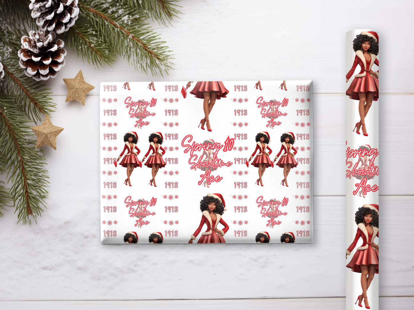 A Diva Christmas Gift Wrap