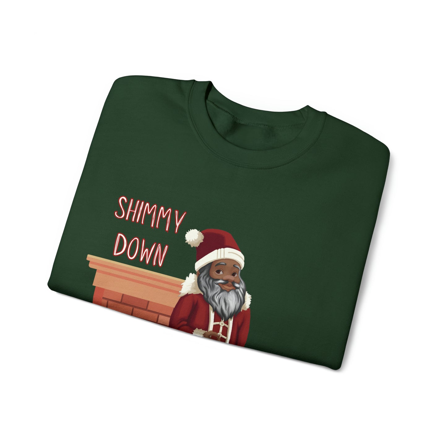 Shimmy Down the Chimney Ugly Christmas Sweater