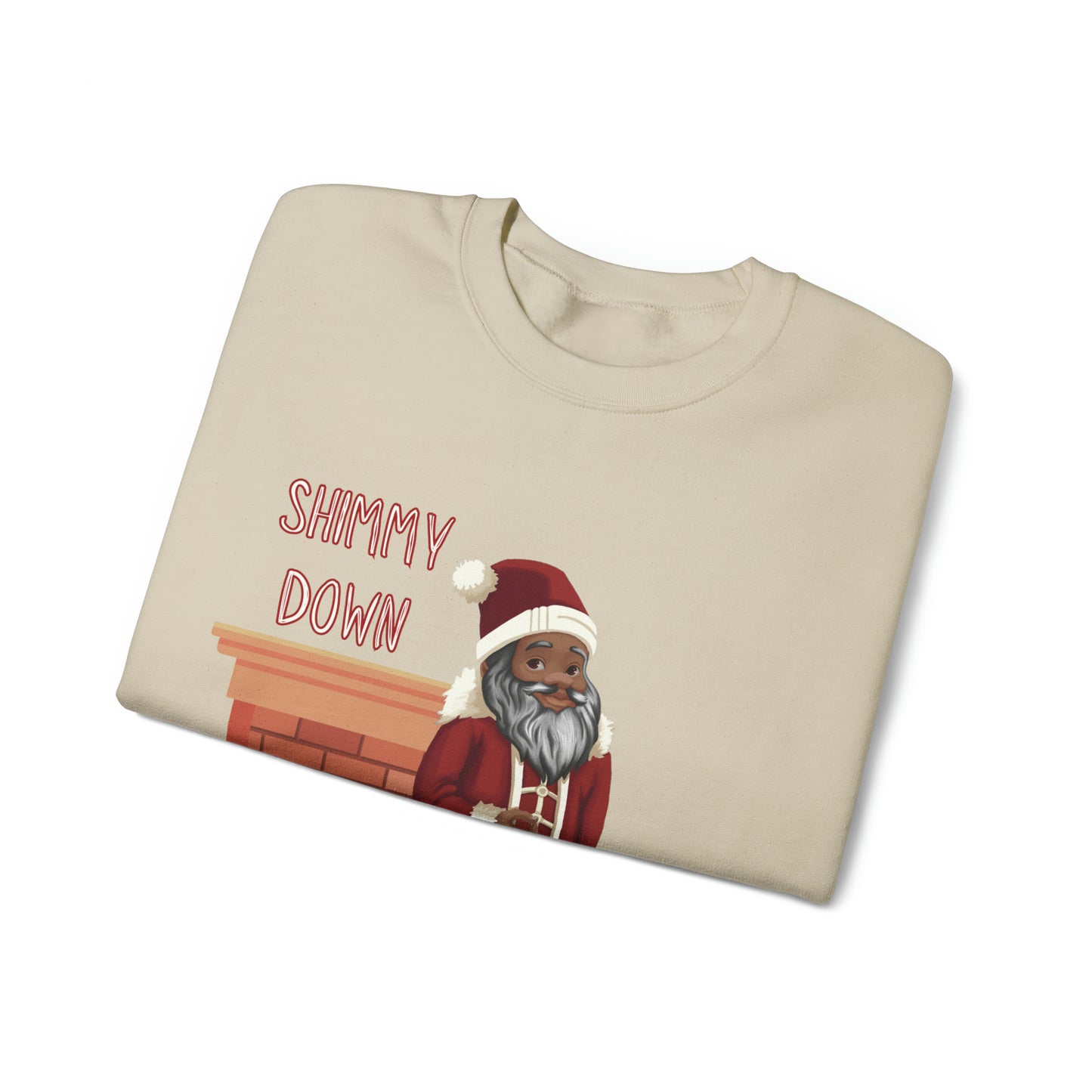 Shimmy Down the Chimney Ugly Christmas Sweater